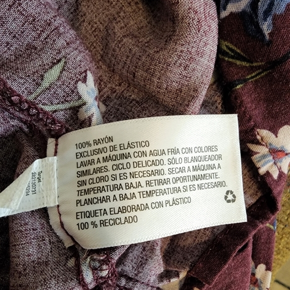 Xhilaration Women's Floral Print Mini Dress - Picture 13 of 13